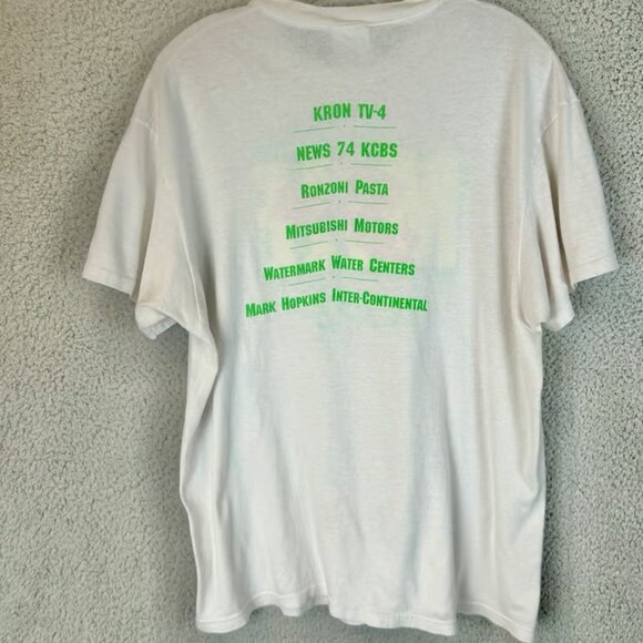 Vintage 1989 CALIFORNIA "The hills" Mile T Shirt Size XL PEPSI Sponsored USA - Picture 2 of 3